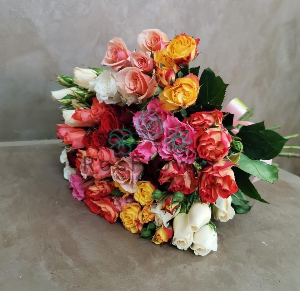 Букет цветов из: Розы в Таловой