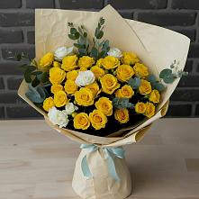 Букет цветов из:  Розы в Таловой