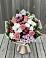 Букет цветов из: Альстромерии, Гвоздики, Розы и Хризантемы в Таловой