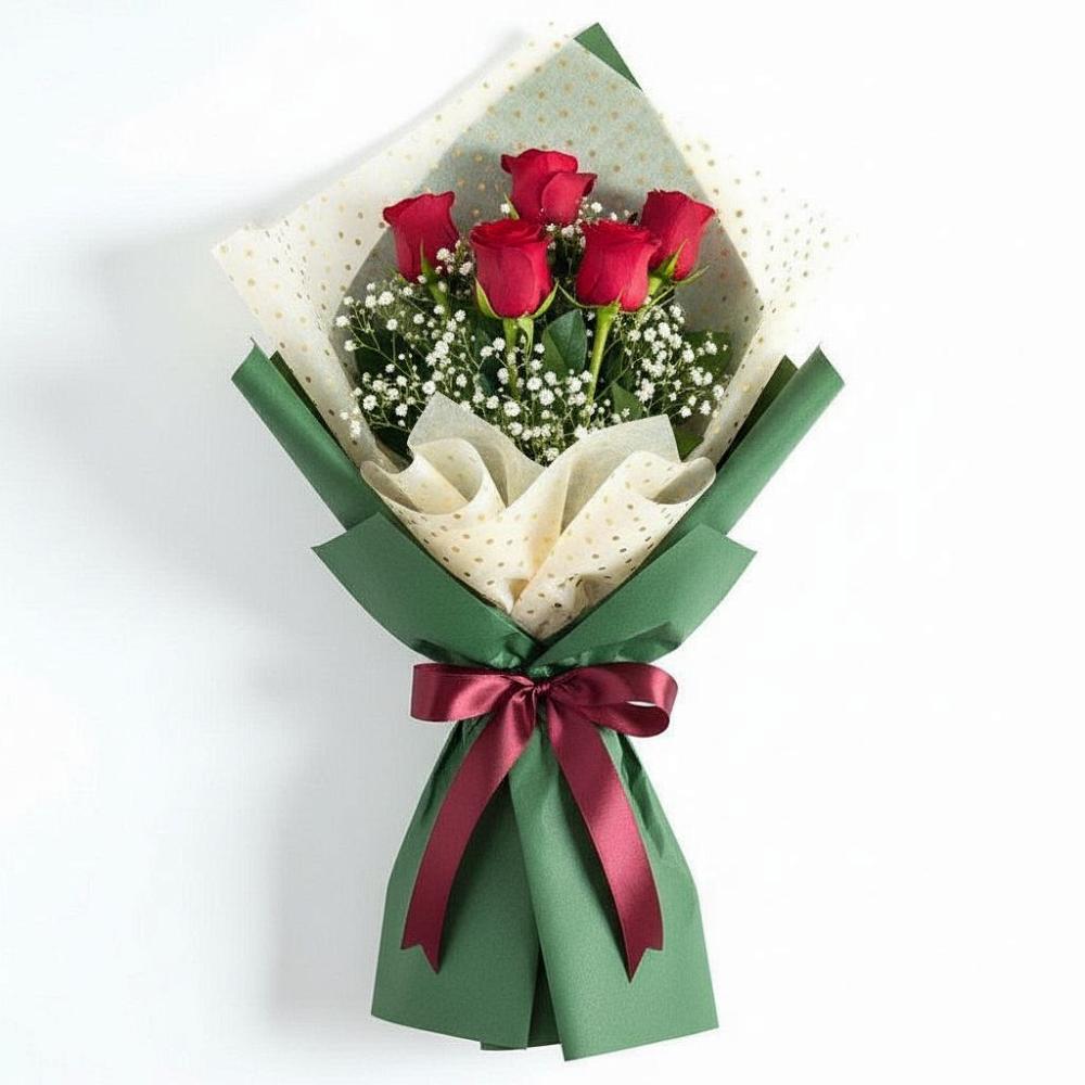 Букет цветов из: Розы в Таловой