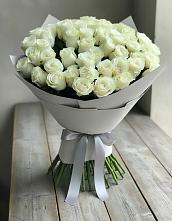 Букет 35 Белых роз в Таловой