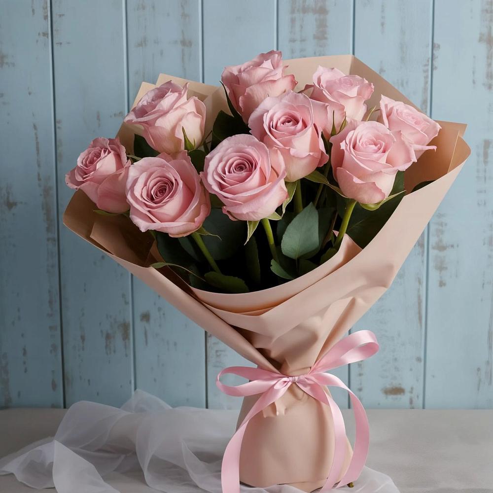 Букет цветов из: Розы в Таловой