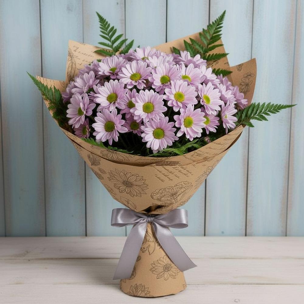 Букет цветов из: Хризантемы в Таловой
