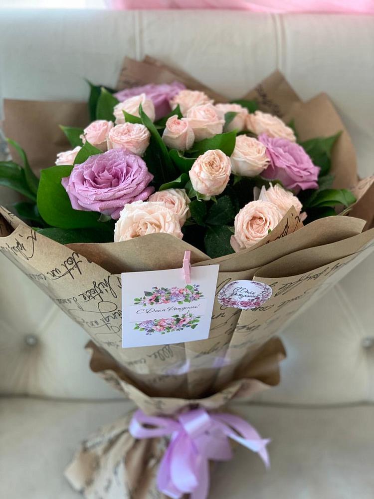 Букет цветов из: Розы в Таловой