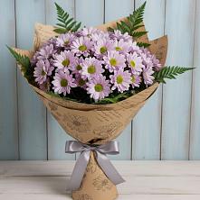 Букет цветов из:  Хризантемы в Таловой