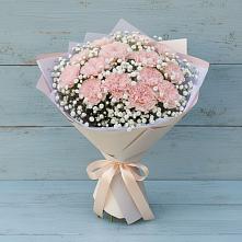 Букет цветов из:  Гвоздики в Таловой