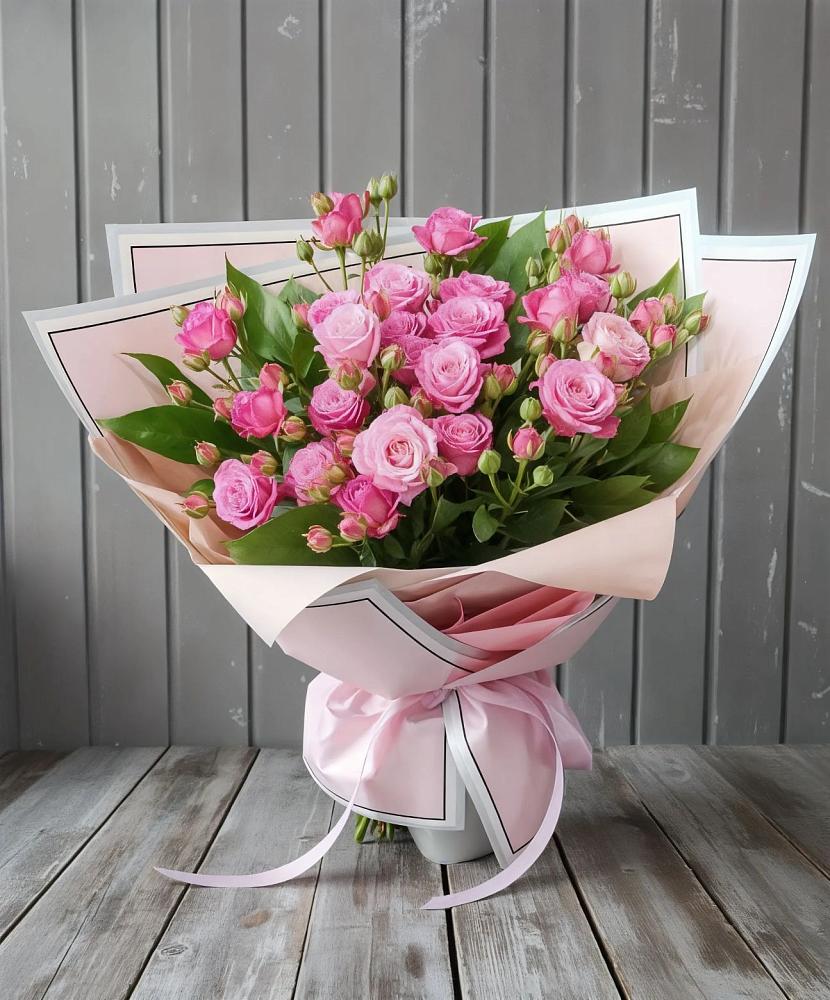 Букет Розовый кустик в Таловой