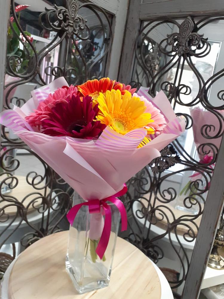 Букет цветов из: Герберы в Таловой