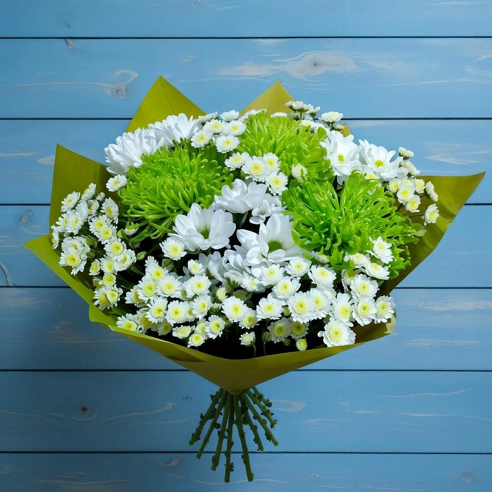 Букет цветов из: Хризантемы в Таловой