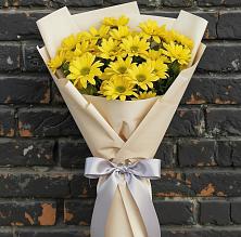 Букет цветов из:  Хризантемы в Таловой