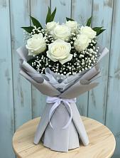 Букет цветов из:  Розы в Таловой