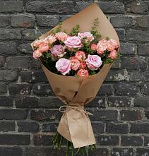 Букет цветов из:  Розы в Таловой
