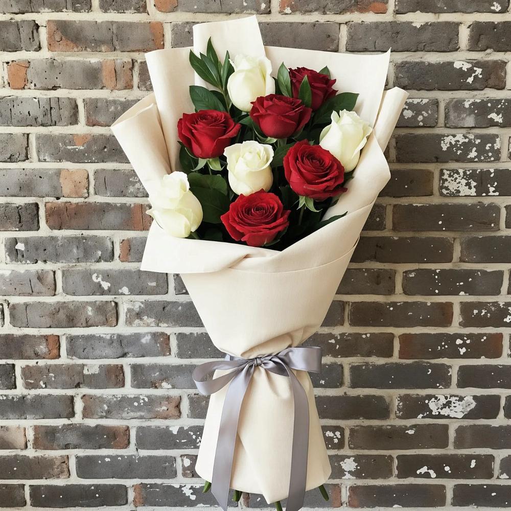 Букет цветов из: Розы в Таловой