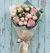 Букет цветов из:  Розы в Таловой