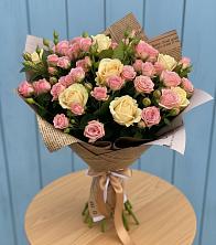 Букет цветов из:  Розы в Таловой