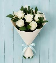Букет цветов из:  Розы в Таловой