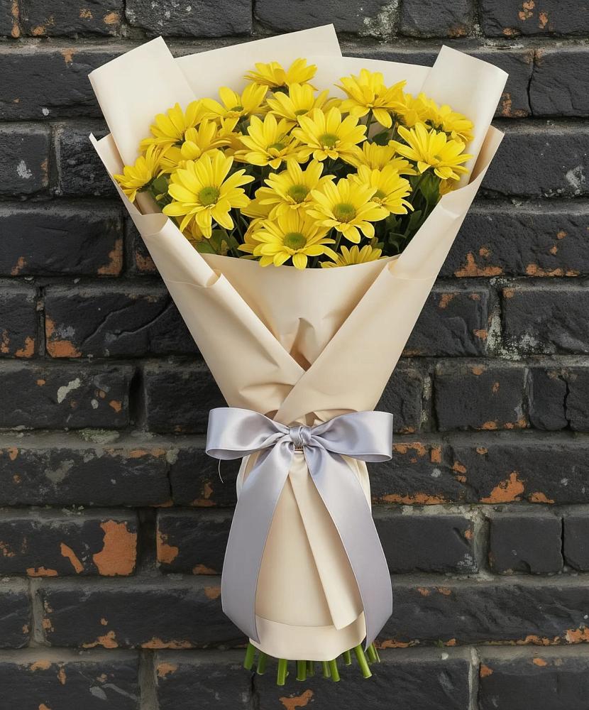 Букет цветов из: Хризантемы в Таловой