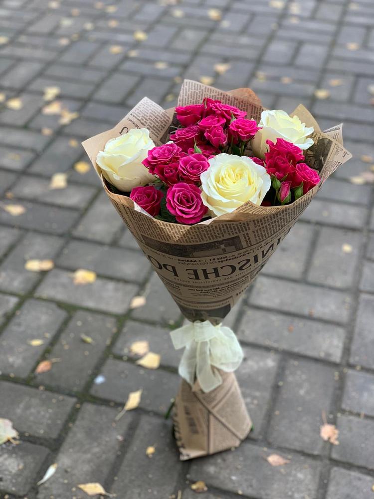 Букет цветов из: Розы в Таловой