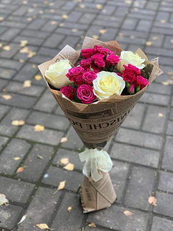 Букет цветов из: Розы в Таловой