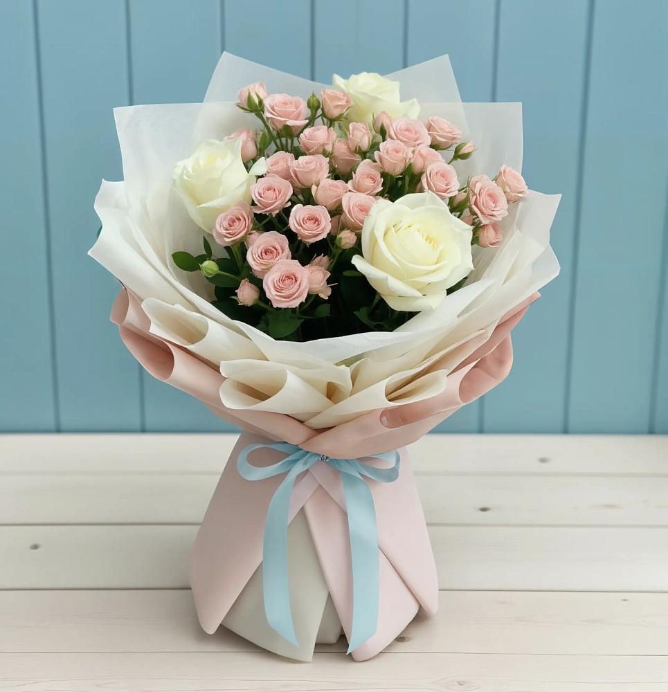 Букет цветов из: Розы в Таловой