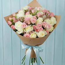 Букет цветов из:  Розы в Таловой